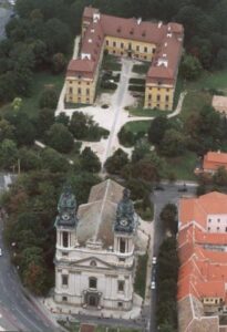 Pápa és az Esterházy család pápa kastély és a templom